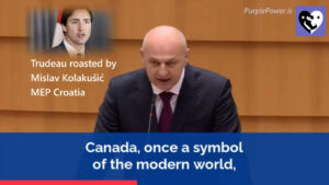 Trudeau's call for democracy roasted in the European Parliament: 'Your methods fit a dictatorship of the worst kind'.