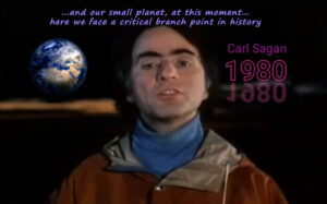 Il messaggio di Carl Sagan per il mondo 1980